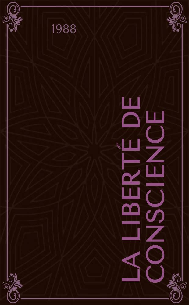 La liberté de conscience