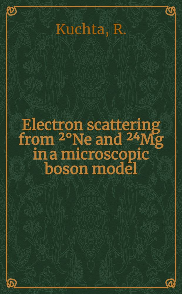 Electron scattering from ²°Ne and ²⁴Mg in a microscopic boson model