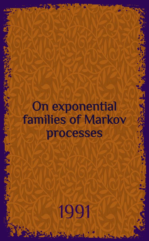 On exponential families of Markov processes