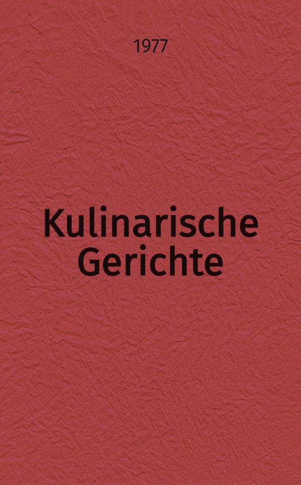 Kulinarische Gerichte : Zu Gast bei Freunden