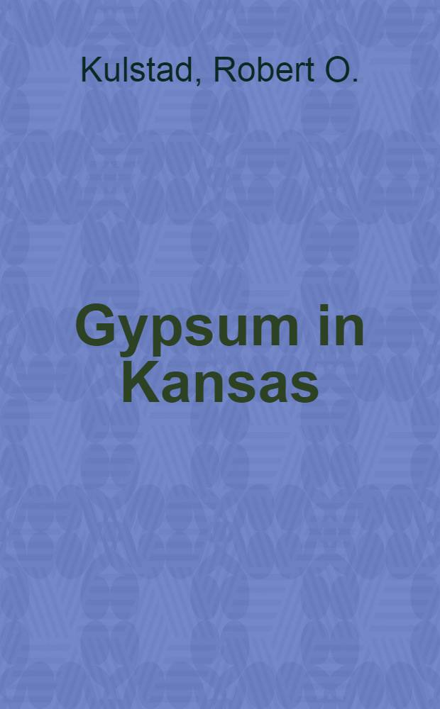 Gypsum in Kansas