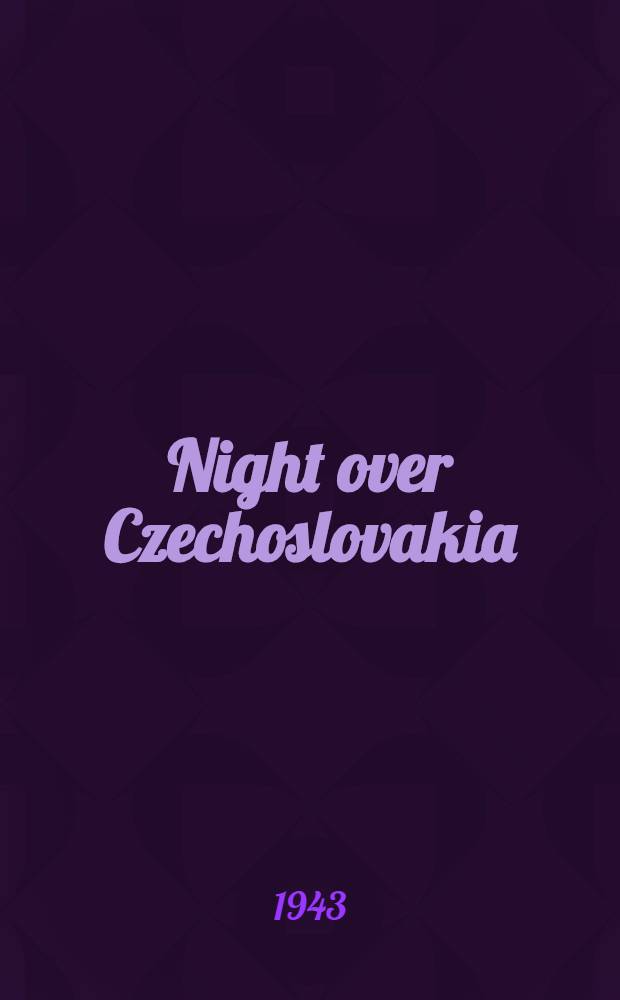 Night over Czechoslovakia