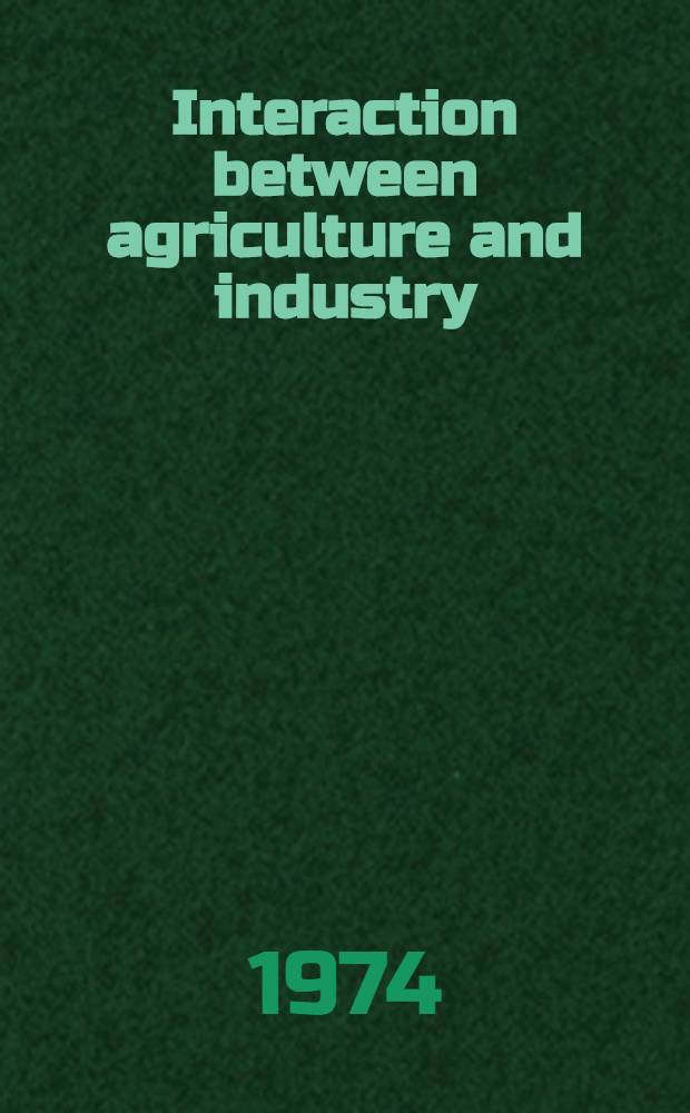 Interaction between agriculture and industry : Case studies of farm mechanisation and industrialisation in Sweden and the United States 1830-1930