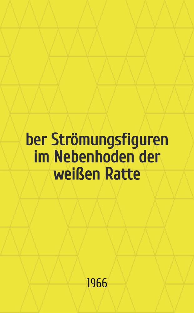&Uuml;ber Str&ouml;mungsfiguren im Nebenhoden der wei&szlig;en Ratte : Inaug.-Diss. ... der ... Med. Fakult&auml;t der Univ. des Saarlandes