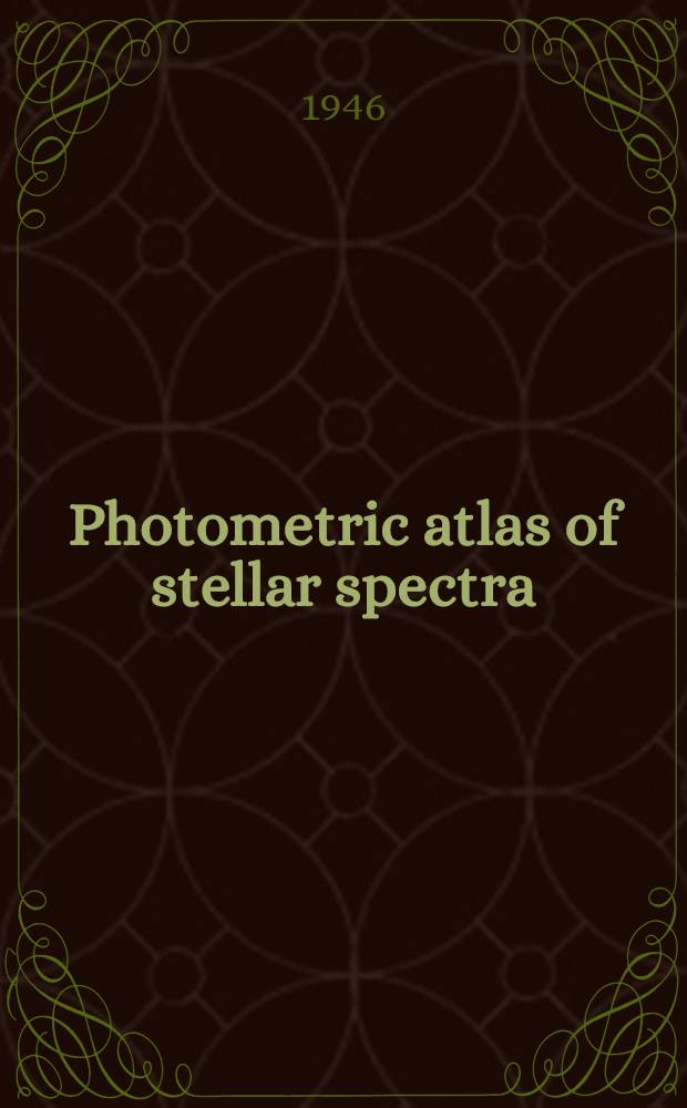 Photometric atlas of stellar spectra : Book 1-9. Book 5 : Alpha Lyrae AO V
