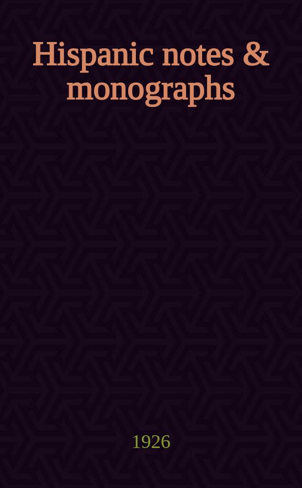Hispanic notes & monographs : Essays, studies, and brief biographies issued by the Hispanic society of America Catalogue series. [Б. н.] : Sorolla in the collection of the Hispanic society of America
