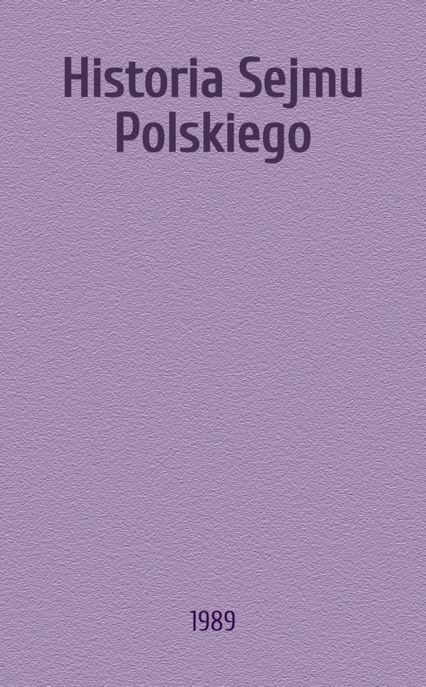 Historia Sejmu Polskiego