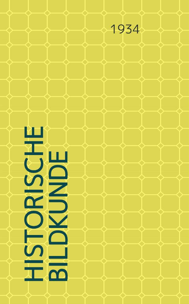 Historische Bildkunde