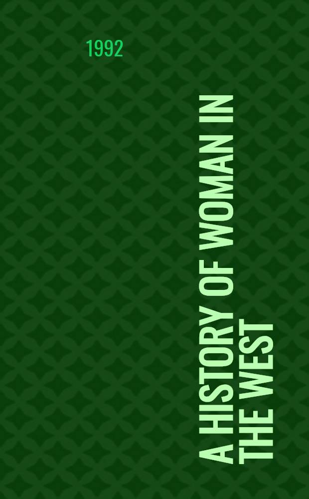 A history of woman in the West