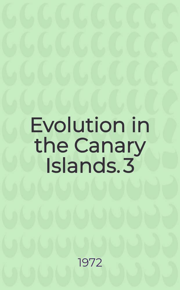 Evolution in the Canary Islands. 3 : Two new Arminda (Orthoptera; Acrididae; Catantopinae) from the Canary Islands