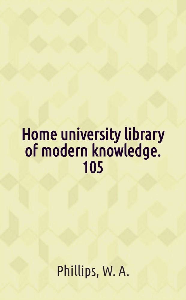 Home university library of modern knowledge. [105] : Poland