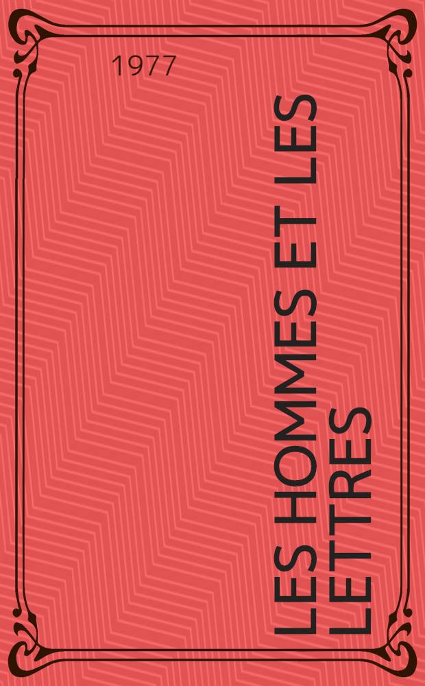 Les hommes et les lettres : Collection. 5 : L'emploi des cas en védique