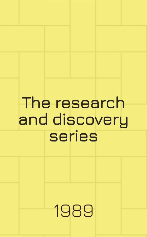 The research and discovery series : A running record of research into the mind a. life. Vol. 10 : Wichita, Kansas, January - February 1952