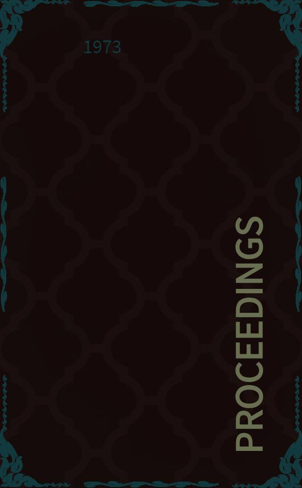 [Proceedings]