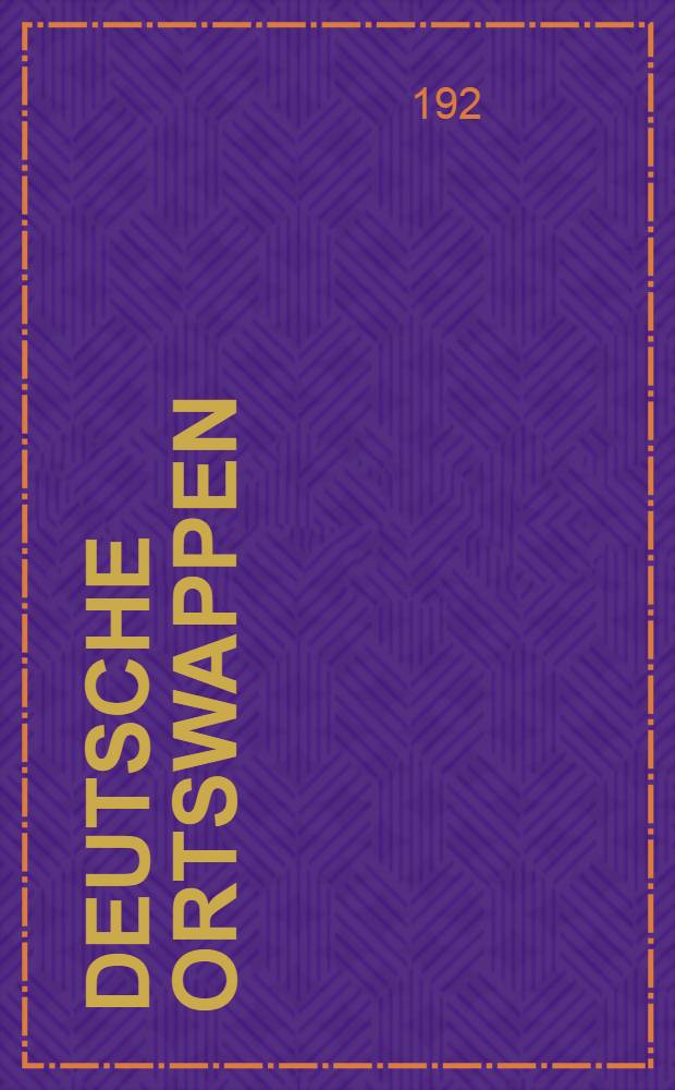 [Deutsche Ortswappen]