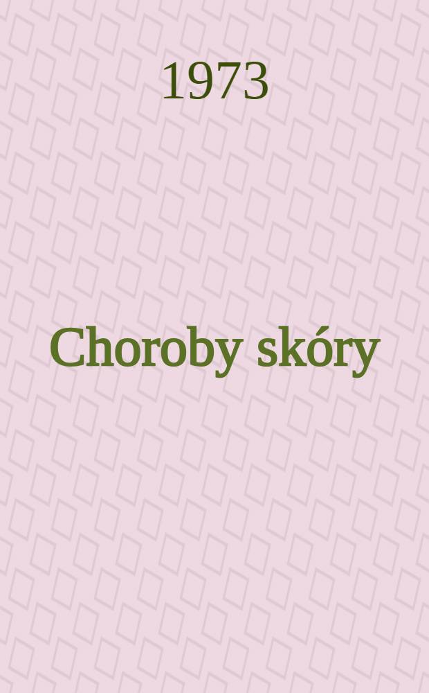 Choroby skóry