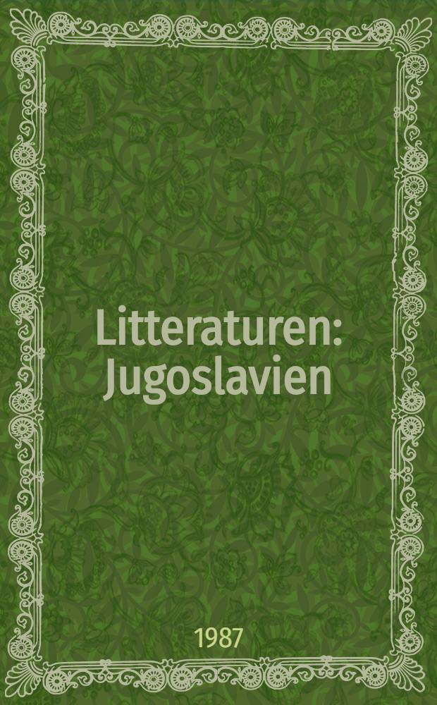 Litteraturen : Jugoslavien