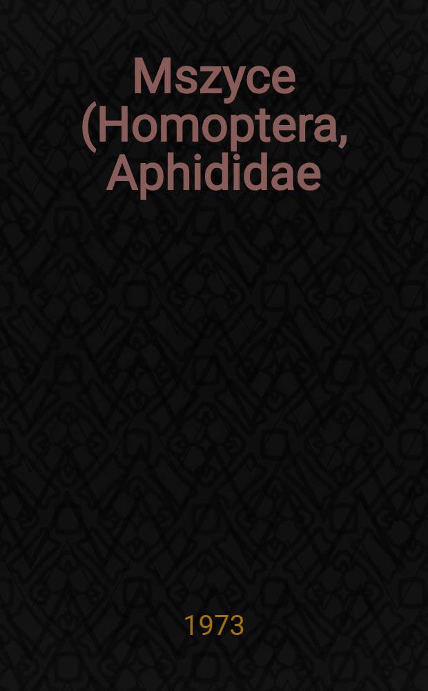 Mszyce (Homoptera, Aphididae) roślin sadowniczych Polski. 6 : Gatunki występujące na truskawce, orzechu włoskim i leszczynie