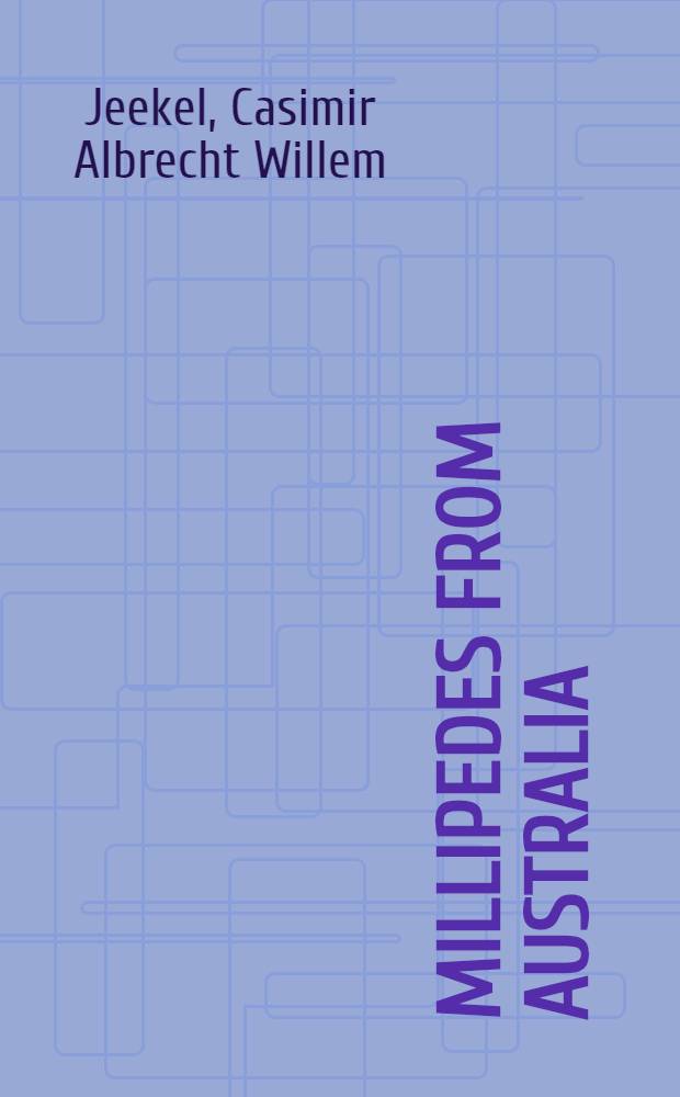 Millipedes from Australia