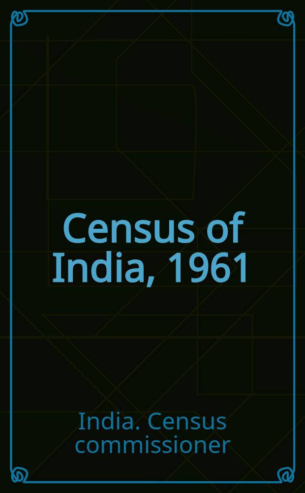 Census of India, 1961