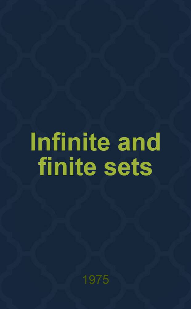 Infinite and finite sets : To Paul Erdős on his 60th birthday [Proc. of the "Colloquium on infinite and finite sets" was held at Keszthely, Hungary from June 25th to July 1st, 1973]. Vol. 3