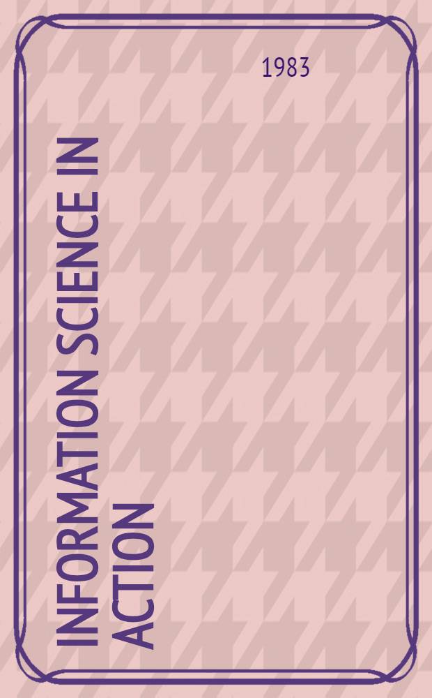 Information science in action : System design. Vol. 2