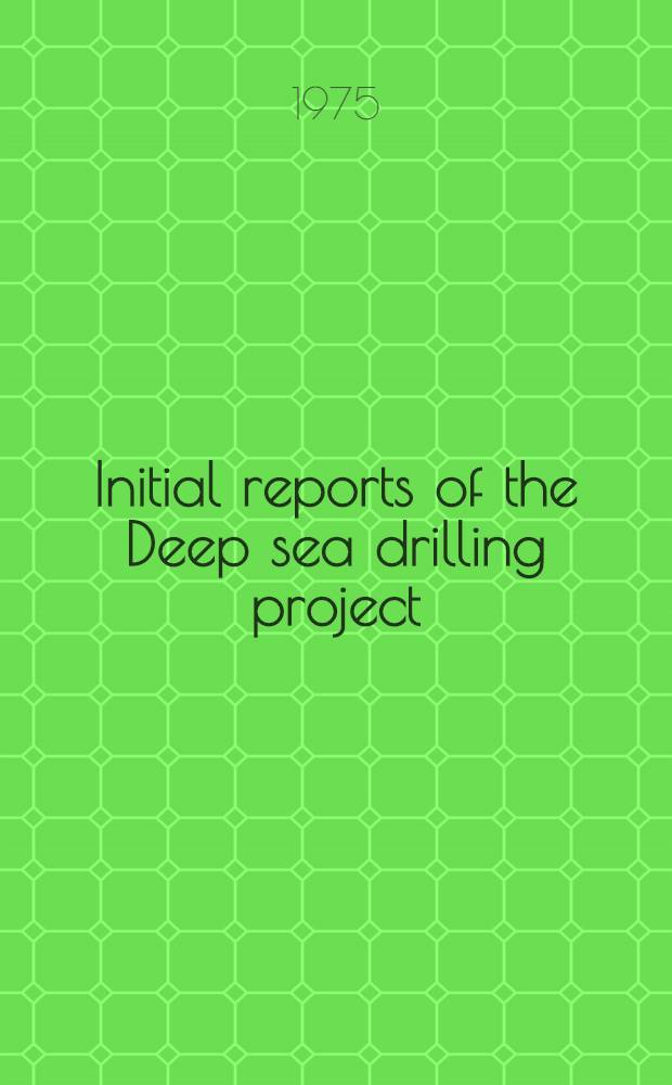 Initial reports of the Deep sea drilling project : A project planned by a. carried out with the advice of the Joint oceanographic institutions for deep earth sampling (JOIDES). Vol. 30 : Covering Leg 30 of the cruises of the drilling vessel "Glomar Challenger", Wellington, New Zealand to Apra, Guam, April-June 1973