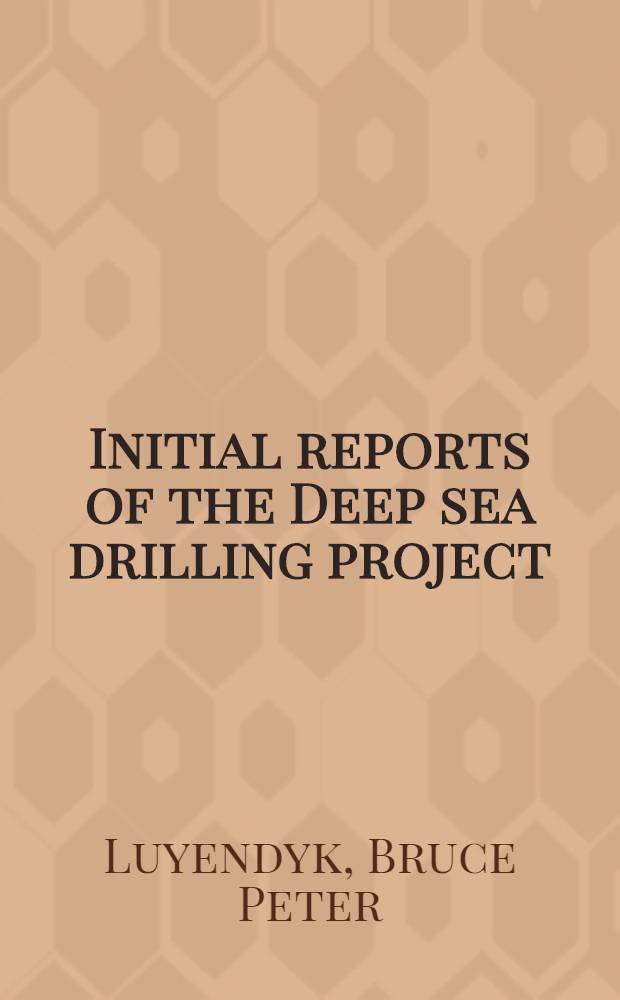 Initial reports of the Deep sea drilling project : A project planned by a. carried out with the advice of the Joint oceanographic institutions for deep earth sampling (JOIDES). Vol. 49 : Covering leg 49 of the cruises of the drilling vessel "Glomar Challenger", Aberdeen, Scotland to Funchal, Madeyra, July - September 1976