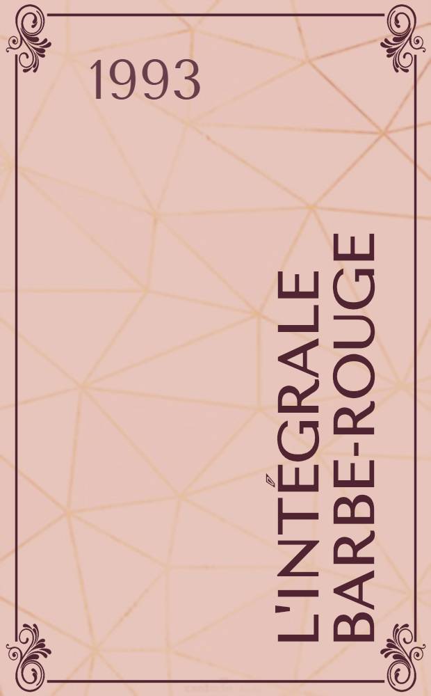 L'intégrale Barbe-Rouge : [Album cartonné]. 3 : Le vaisseau fantôme