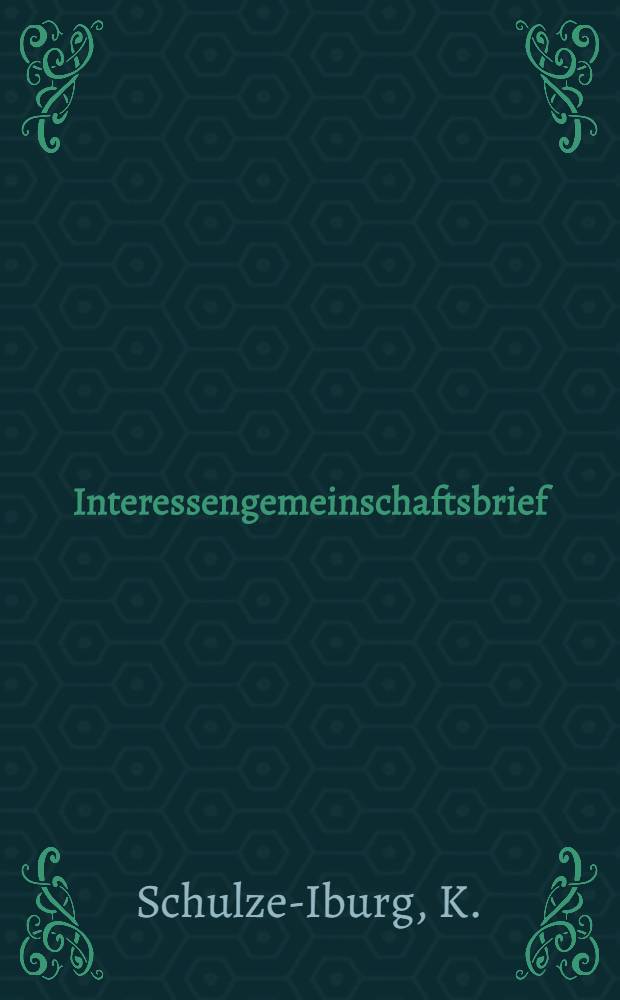 Interessengemeinschaftsbrief : Malerei und Grafik. 4 : Verschiedene Zeichentechniken