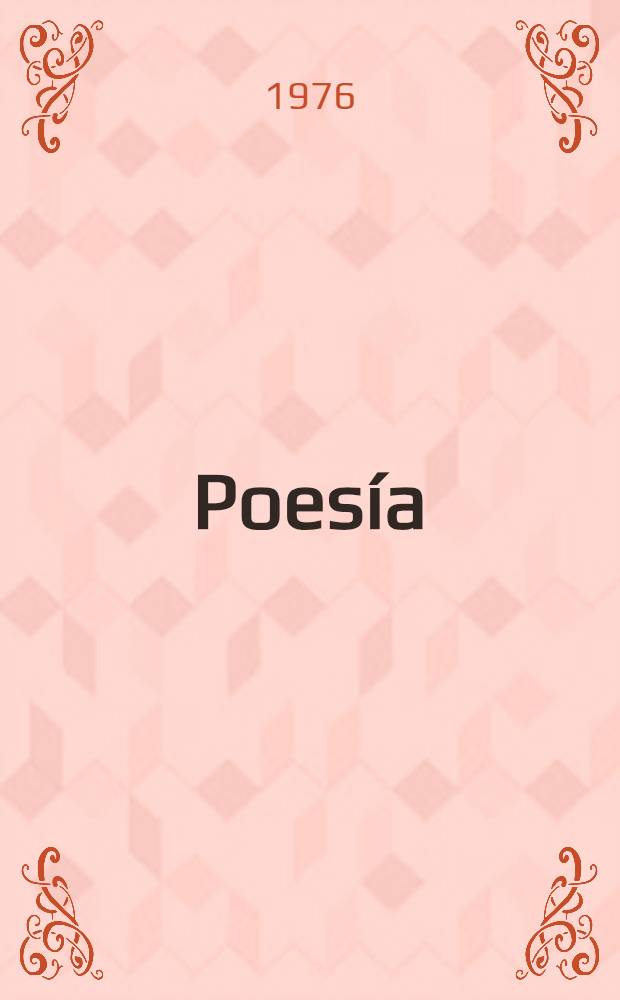 Poesía