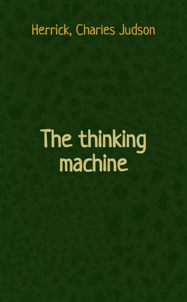 The thinking machine