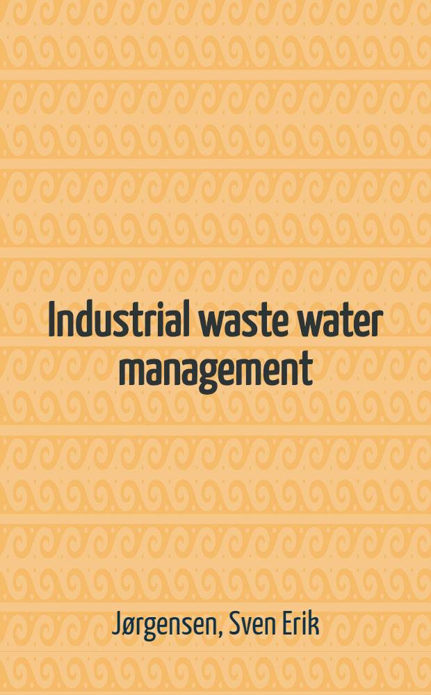 Industrial waste water management
