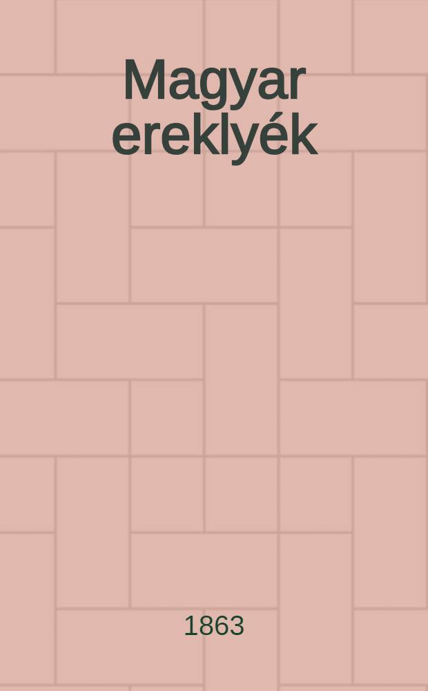 [Magyar ereklyék
