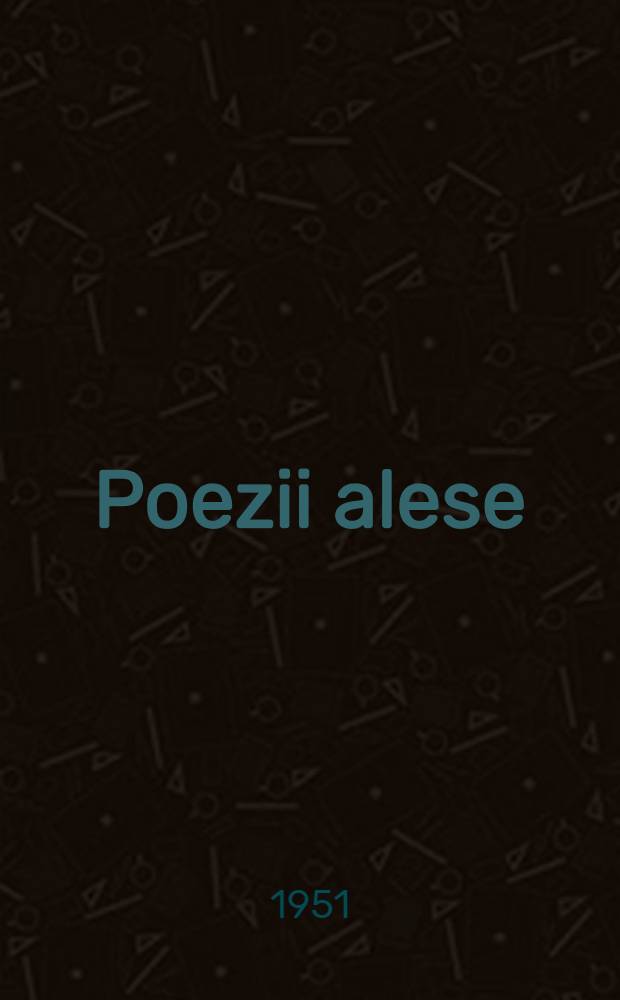 Poezii alese