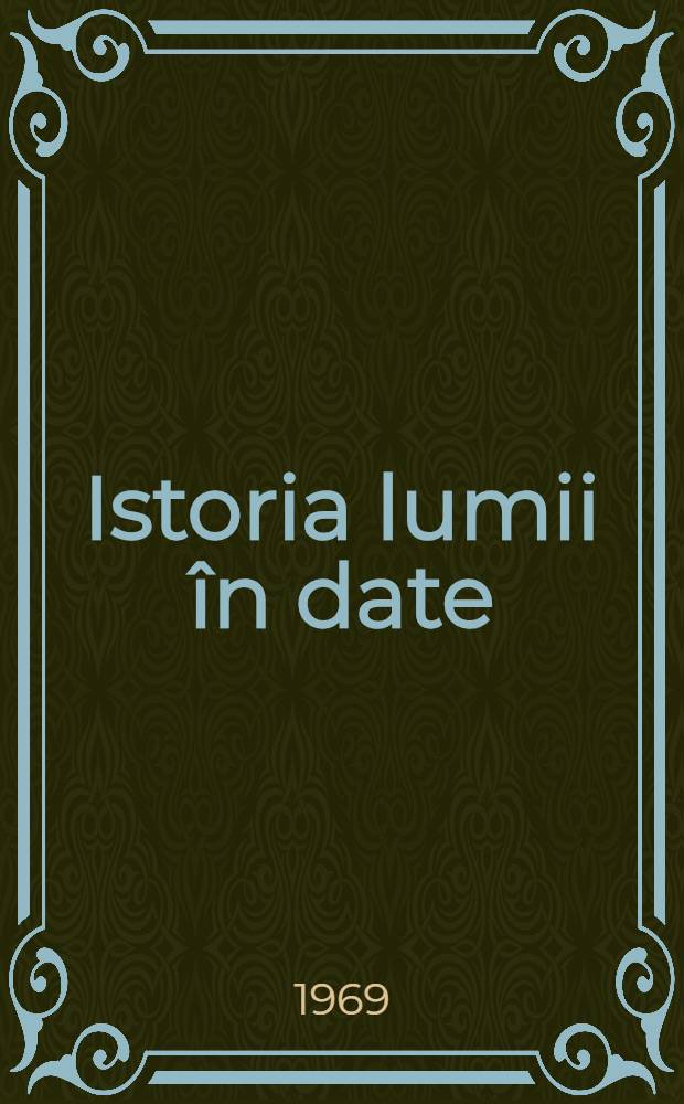 Istoria lumii în date
