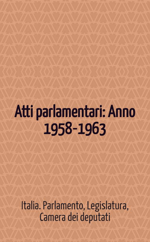 Atti parlamentari : Anno 1958-1963 : Discussioni della XII Commis. (industria) in sede legislativa