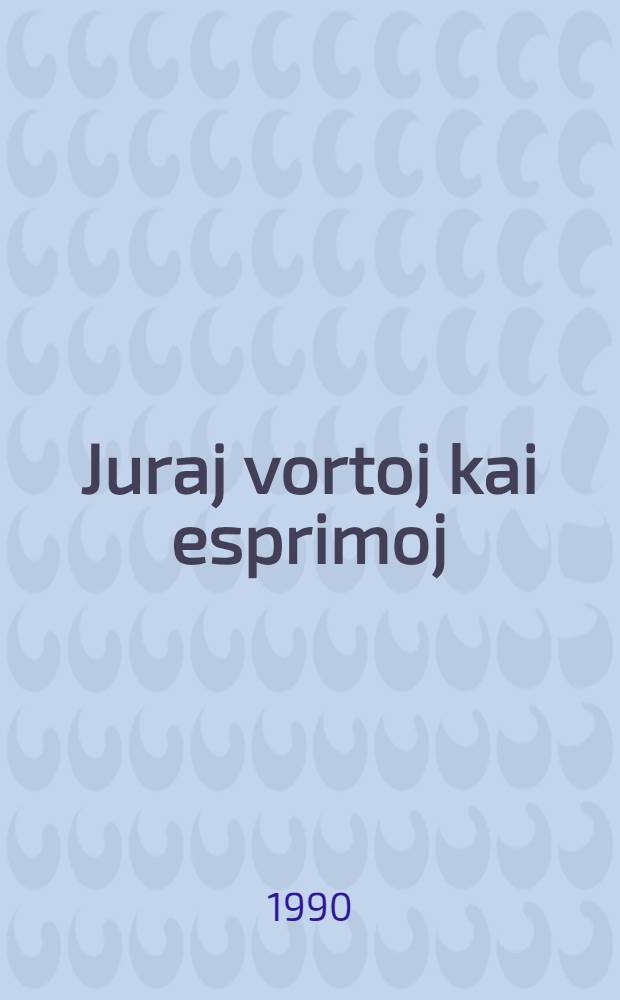 Juraj vortoj kai esprimoj