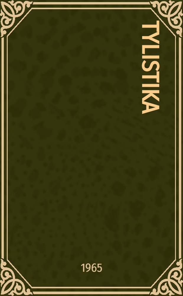 Štylistika