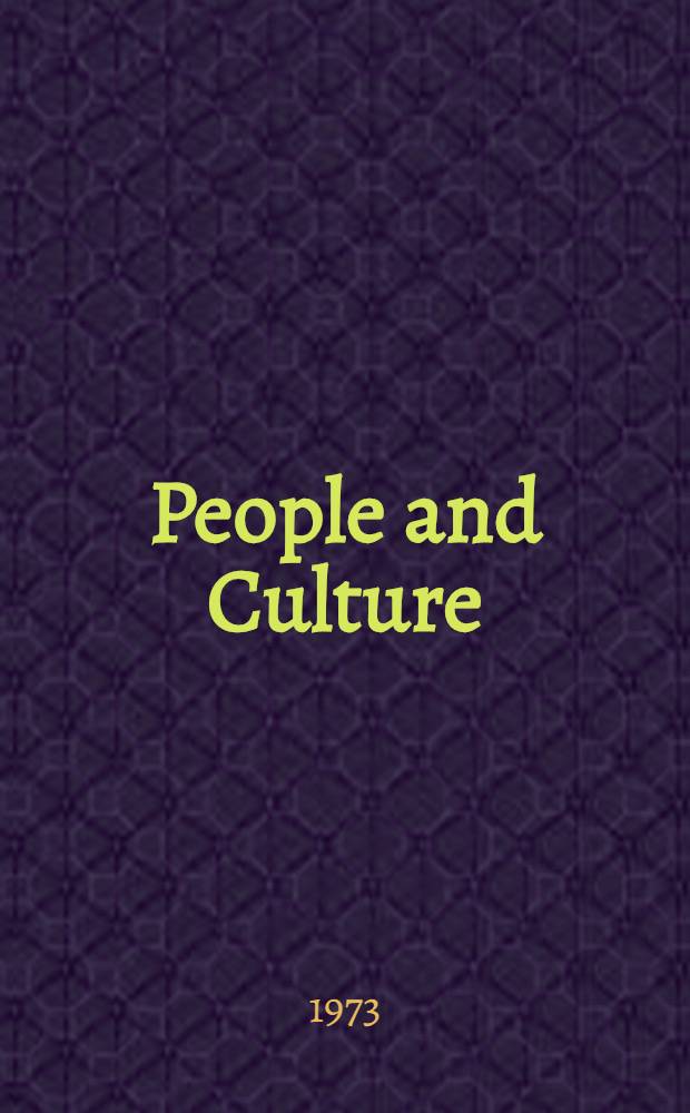 People and Culture
