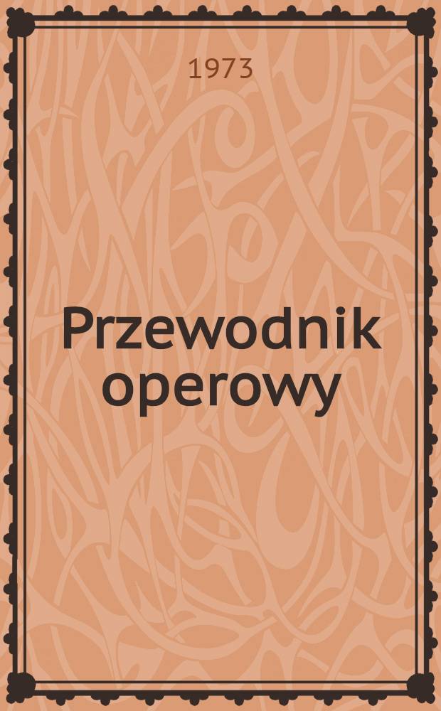 Przewodnik operowy