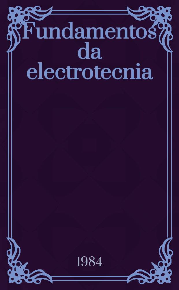 Fundamentos da electrotecnia
