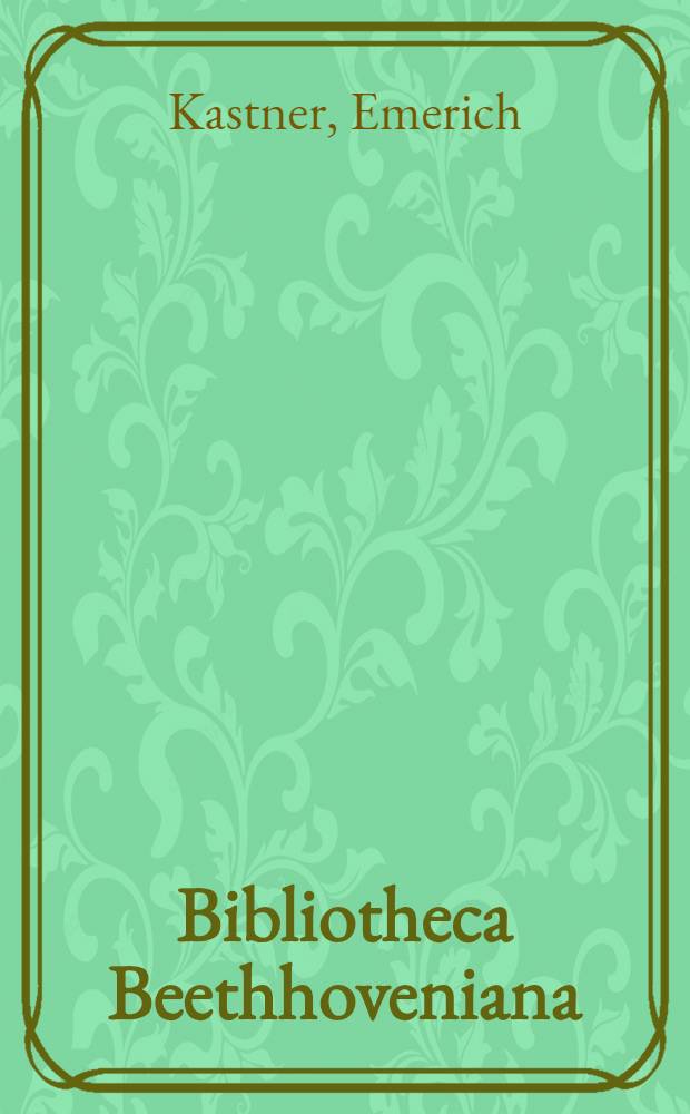 Bibliotheca Beethhoveniana