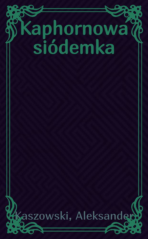 Kaphornowa siódemka