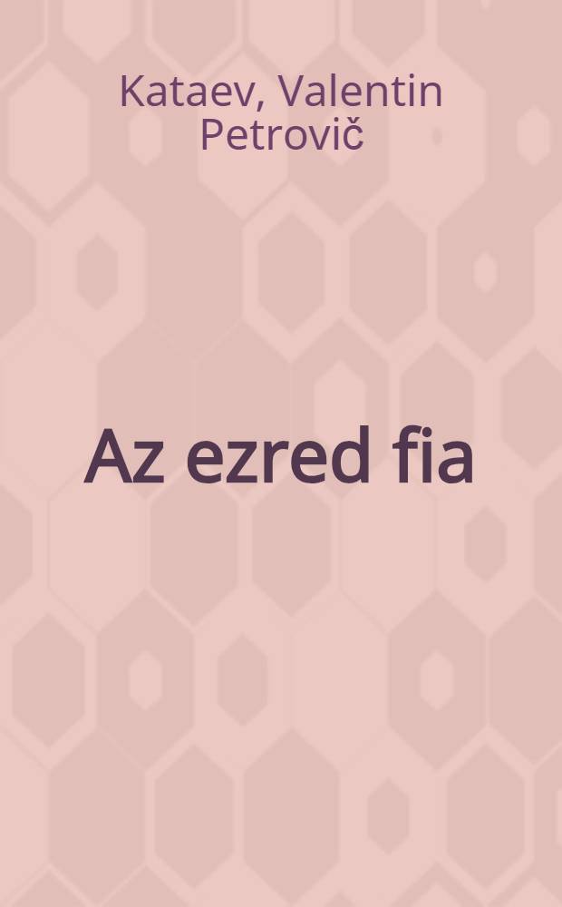 Az ezred fia
