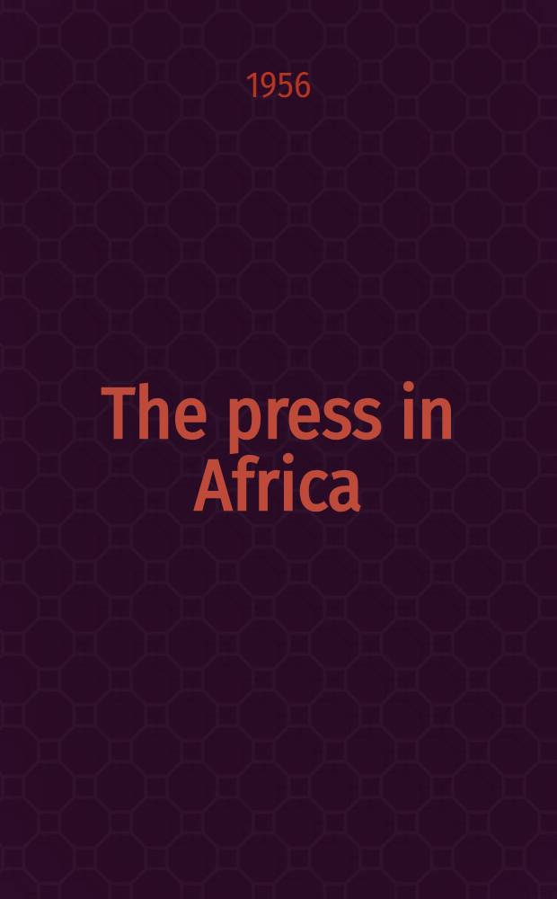 The press in Africa