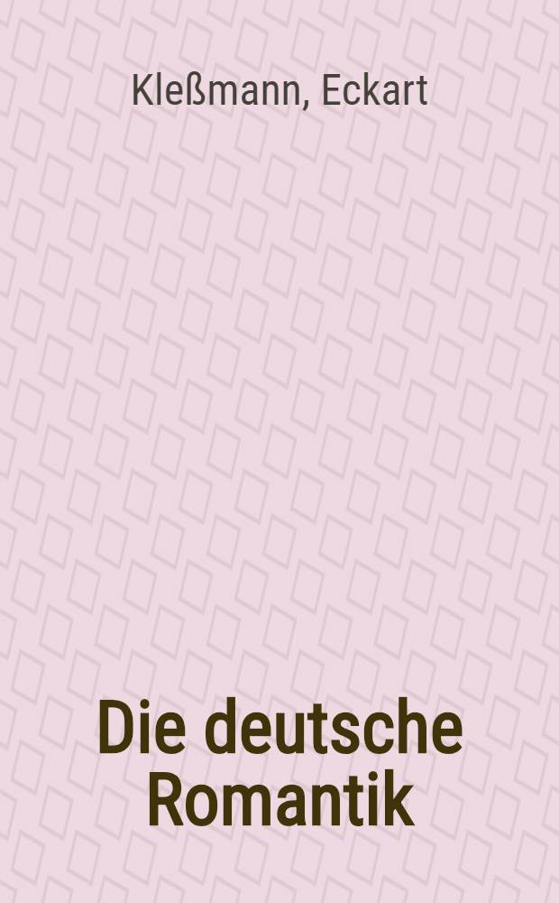 Die deutsche Romantik