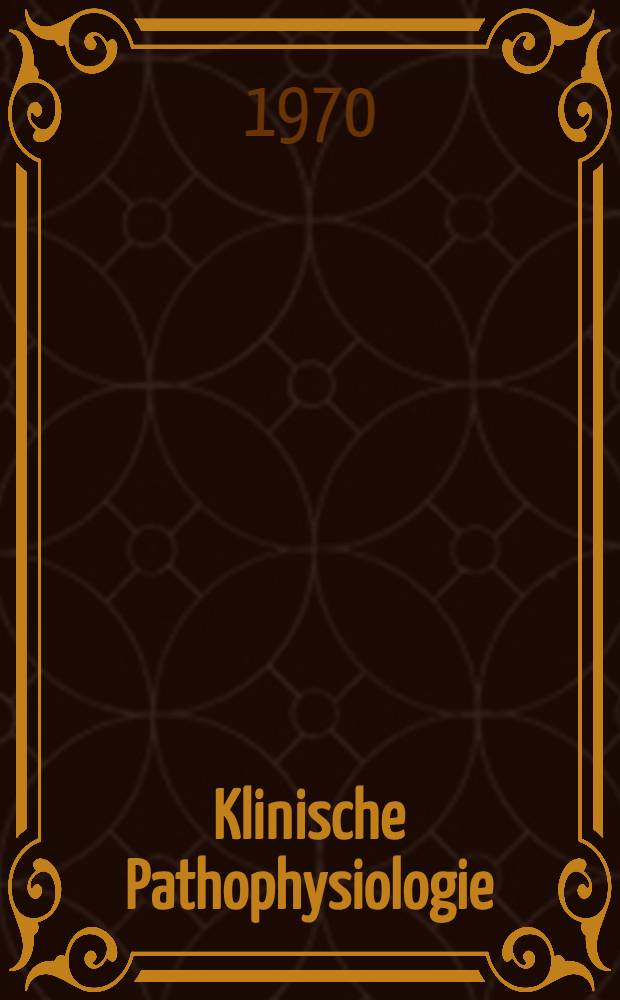 Klinische Pathophysiologie