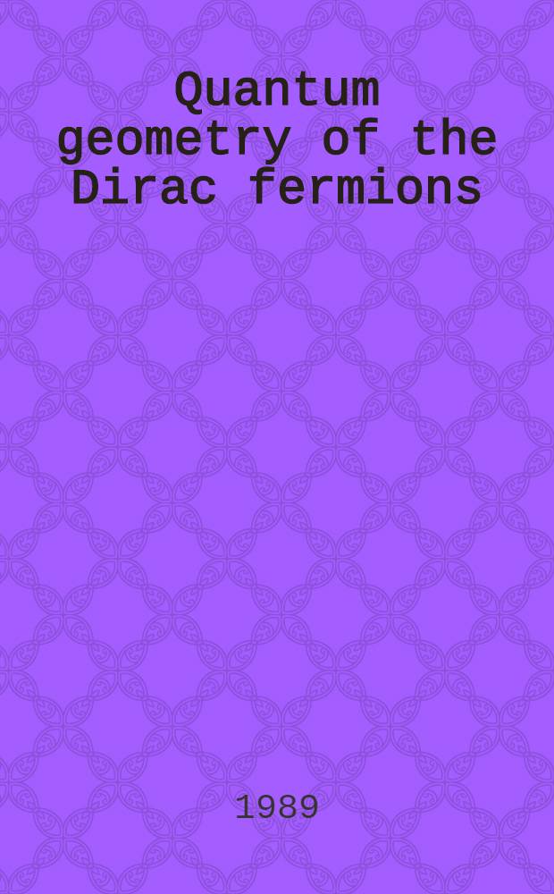 Quantum geometry of the Dirac fermions : Dimensional reduction of the spinor functional