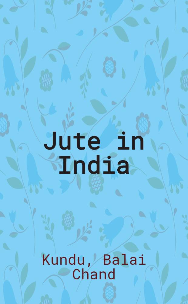 Jute in India